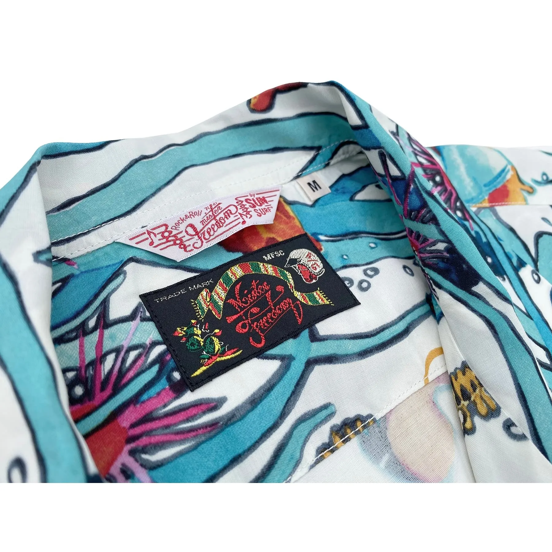 Rock 'N' Roll Shirt "Catalina" - Off White Sustainable Choice Holiday Style