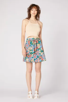 Romantic Floral Skirt Core Ease Comfortable Style