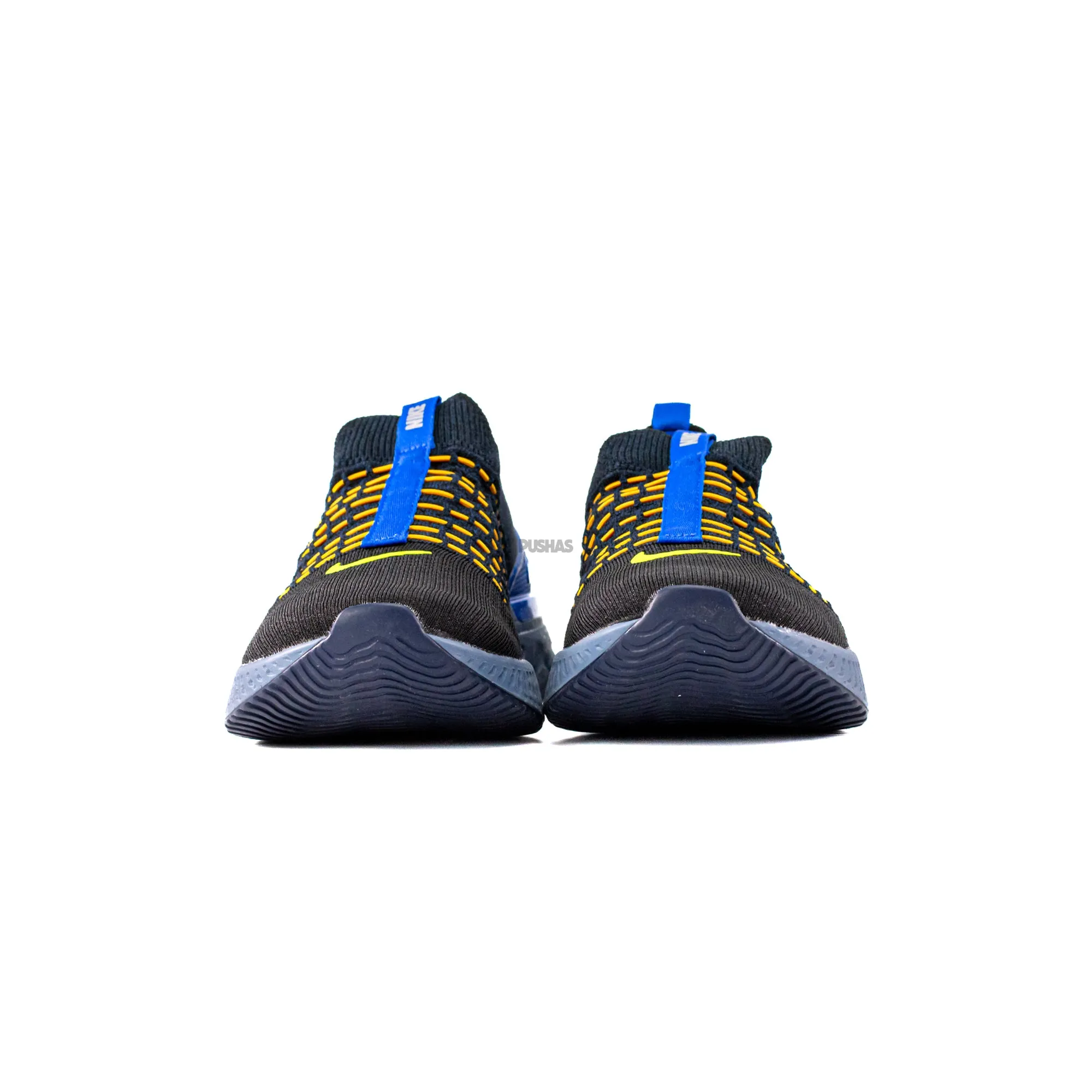 Fitness Performance Hyper Responsive Nike React Phantom Run Flyknit 2 'Black Hyper Royal' (2022)