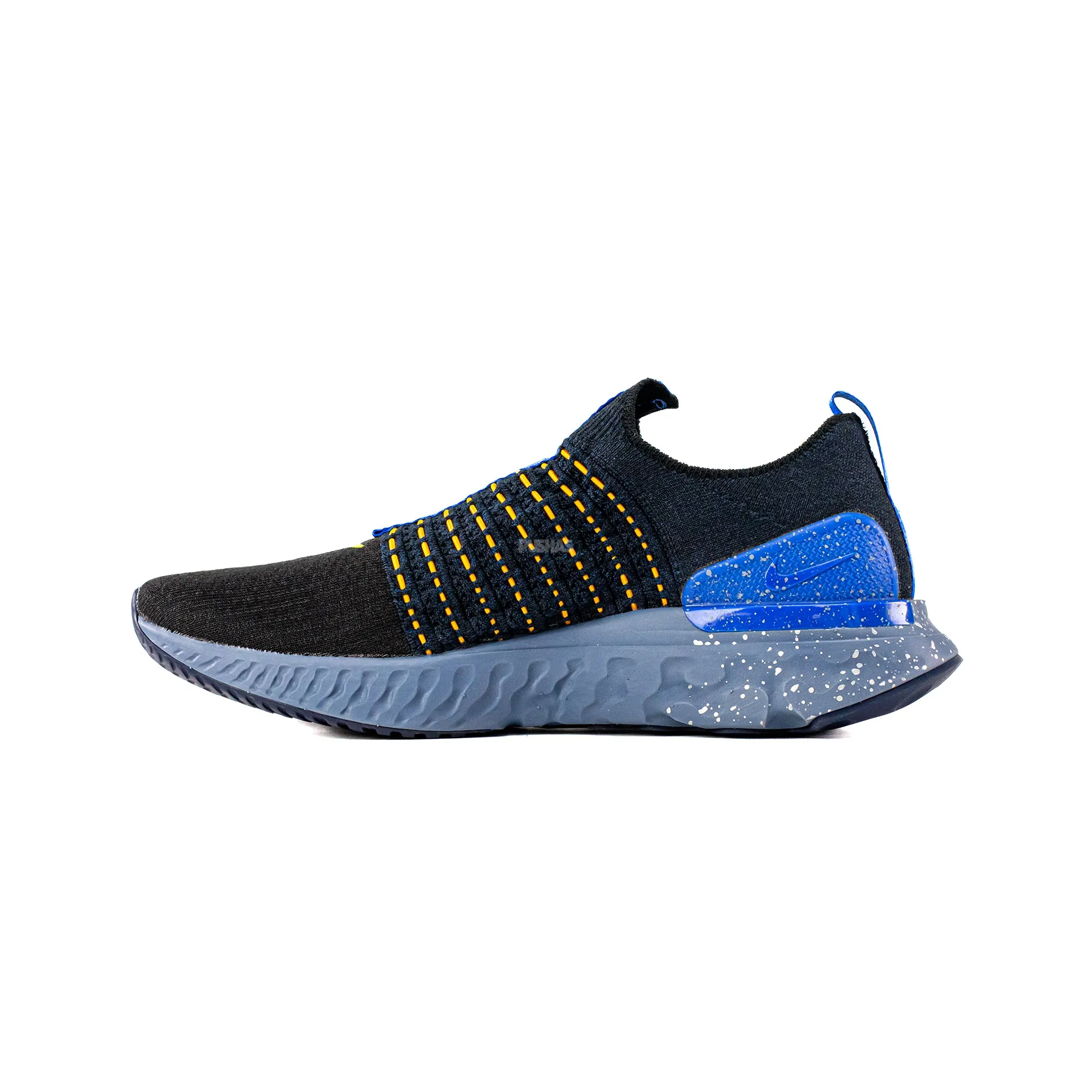 Feet First Nike React Phantom Run Flyknit 2 'Black Hyper Royal' (2022)
