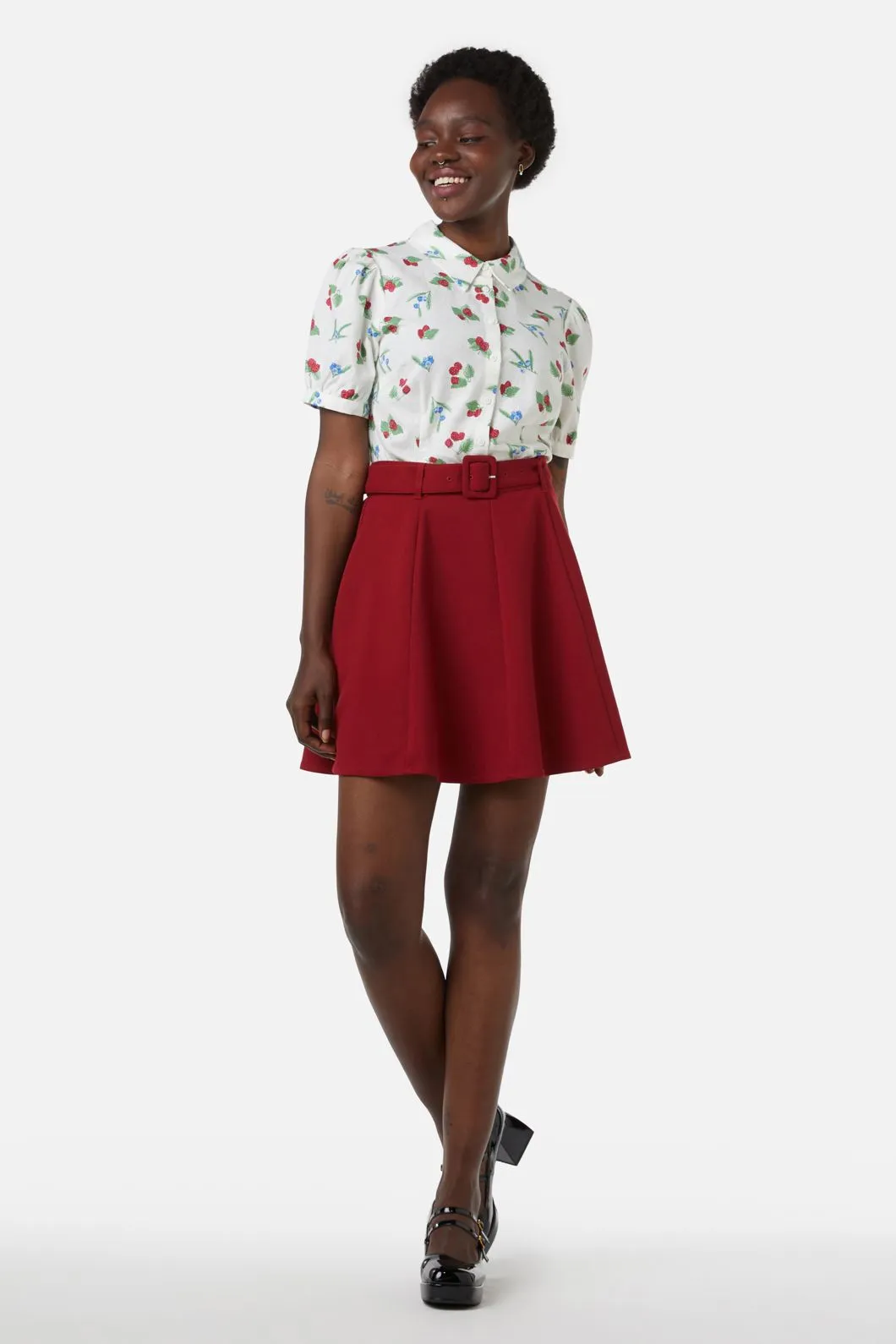 Ruby Mini Skirt Timeless Appeal
