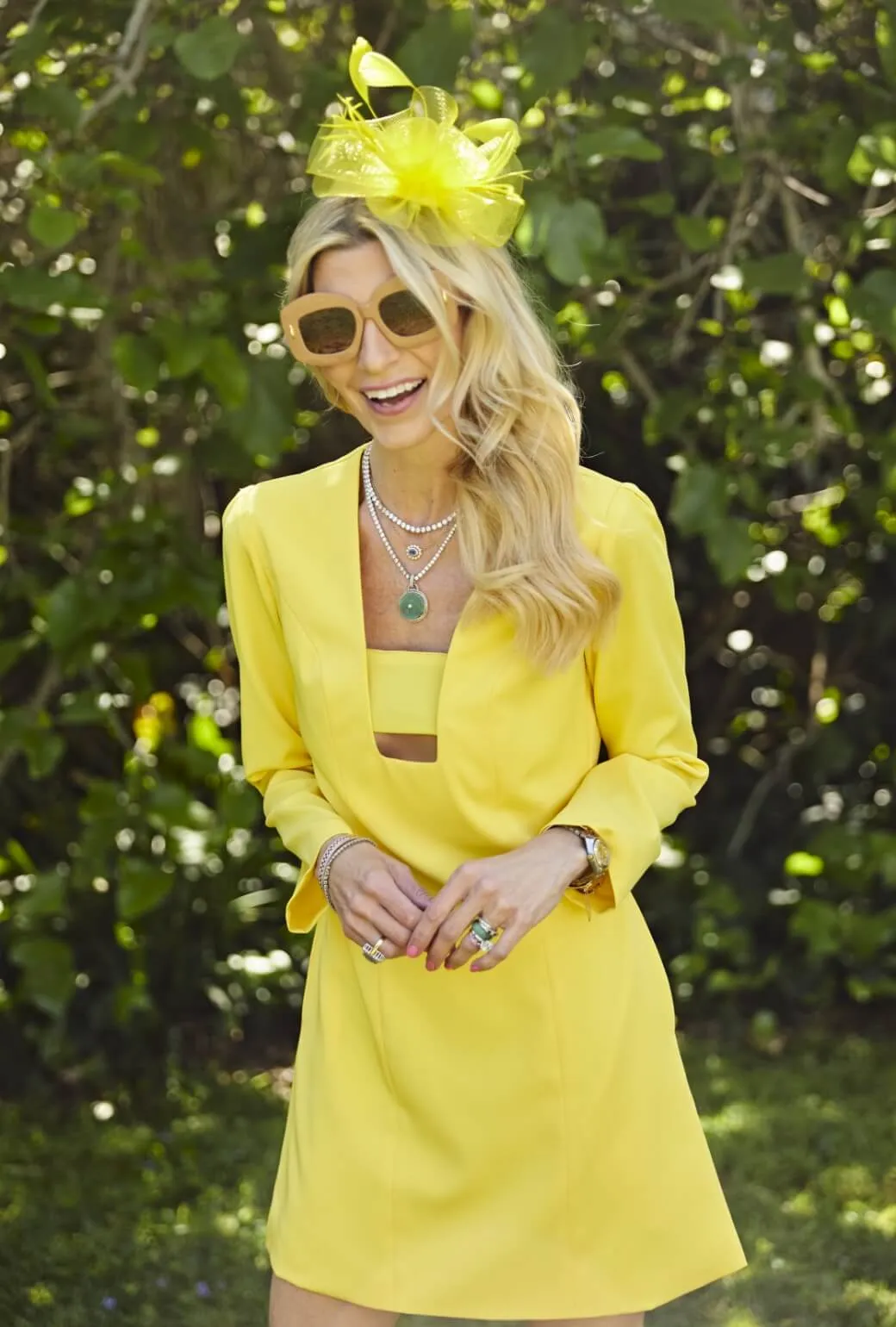 Run for the Roses Deco Dress - Sunshine Fall Layer