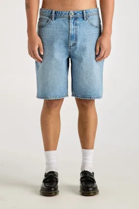 Structured Hemline L-Five Biggie Short Breakers Blue