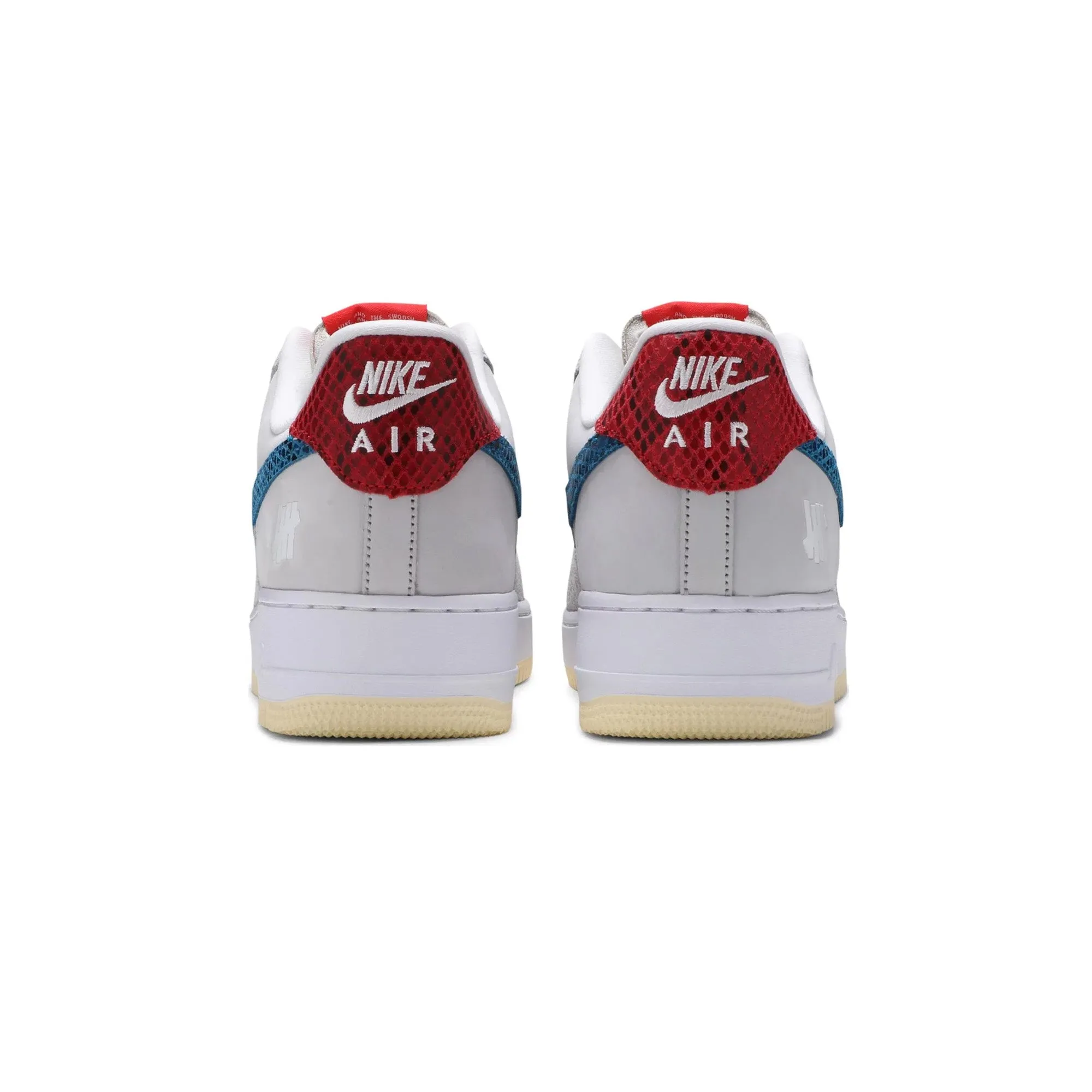 Foam Injection Molding Boosted style Nike Air Force 1 Low SP Undefeated 5 On It Dunk Vs. AF1 'Grey Fog' (2021)