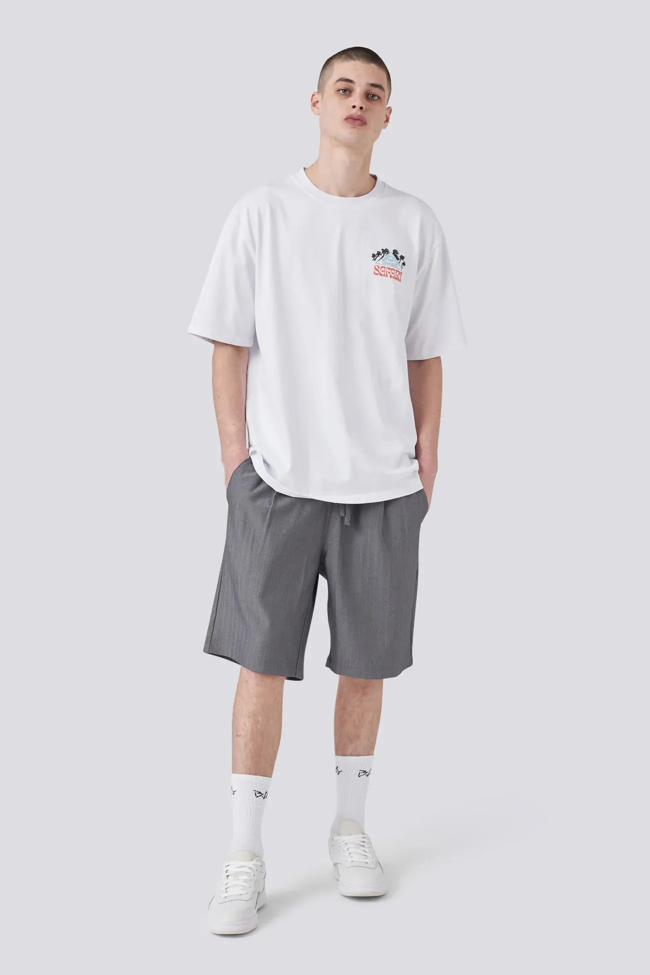Safari Tee White UltraSoftLining Lightweight Thermal