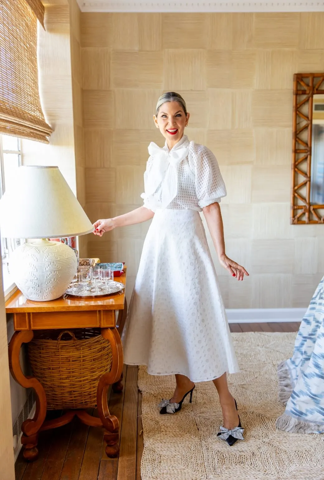 Utility Fit SAMPLE: Buru   Pencil & Paper Co. The Laura Skirt - Sheer Floral