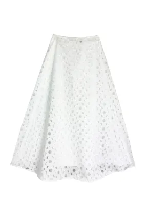 Core Essential SAMPLE: Buru   Pencil & Paper Co. The Laura Skirt - Sheer Floral