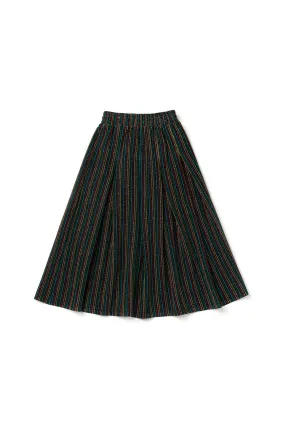 SAMPLE - Party Skirt - Shimmer Stripe Soft Lines Chilly Layering