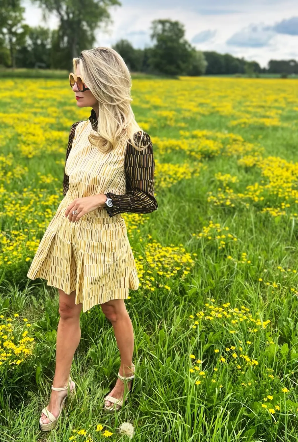 Airy Feel Modular Pocket System SAMPLE - Smocked MINI Skirt - Matchstick