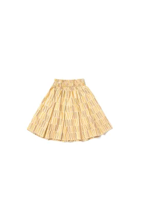wrinkle free SAMPLE - Smocked MINI Skirt - Matchstick