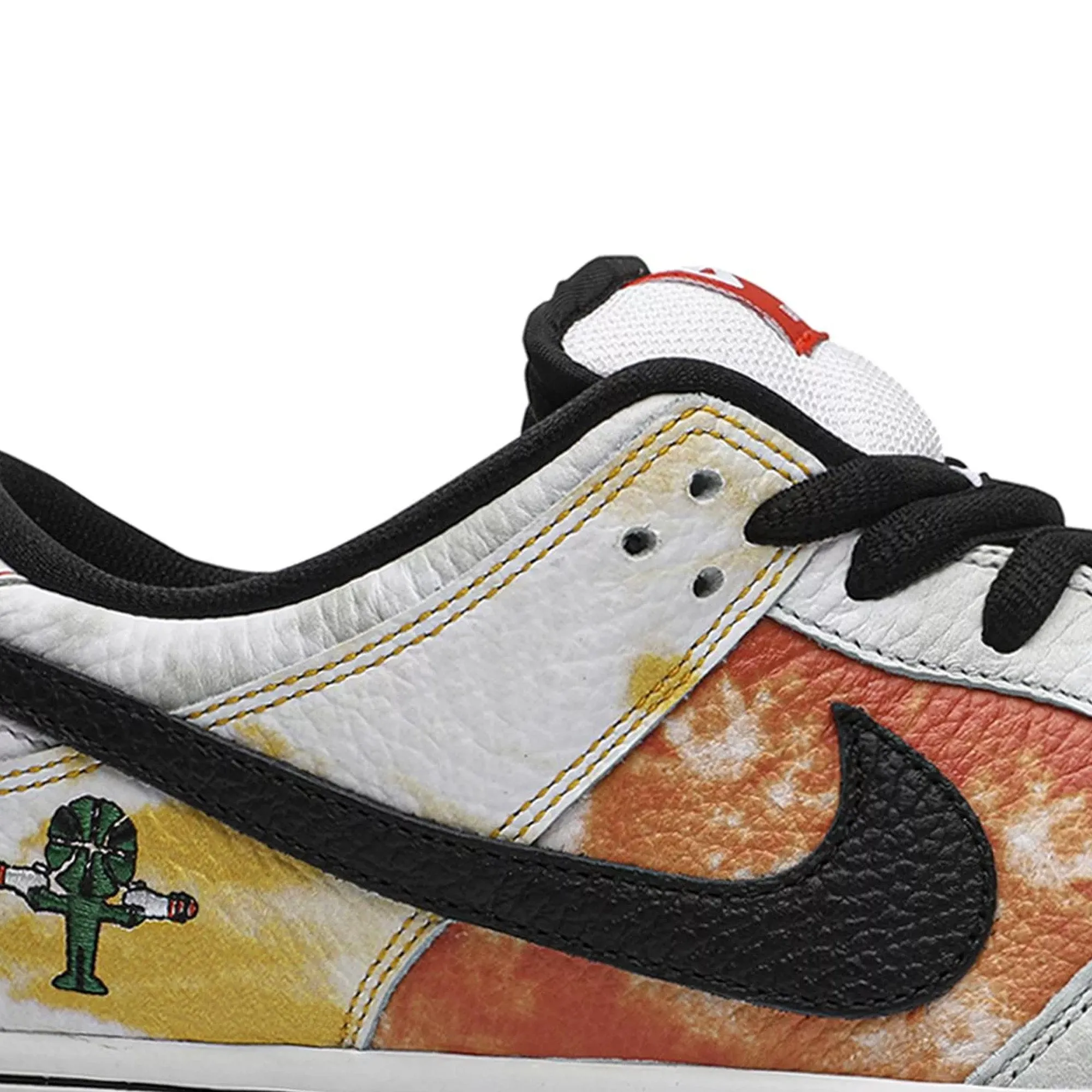 SB Dunk Low 'Raygun Tie-Dye White' (2021) Ultimate Wear