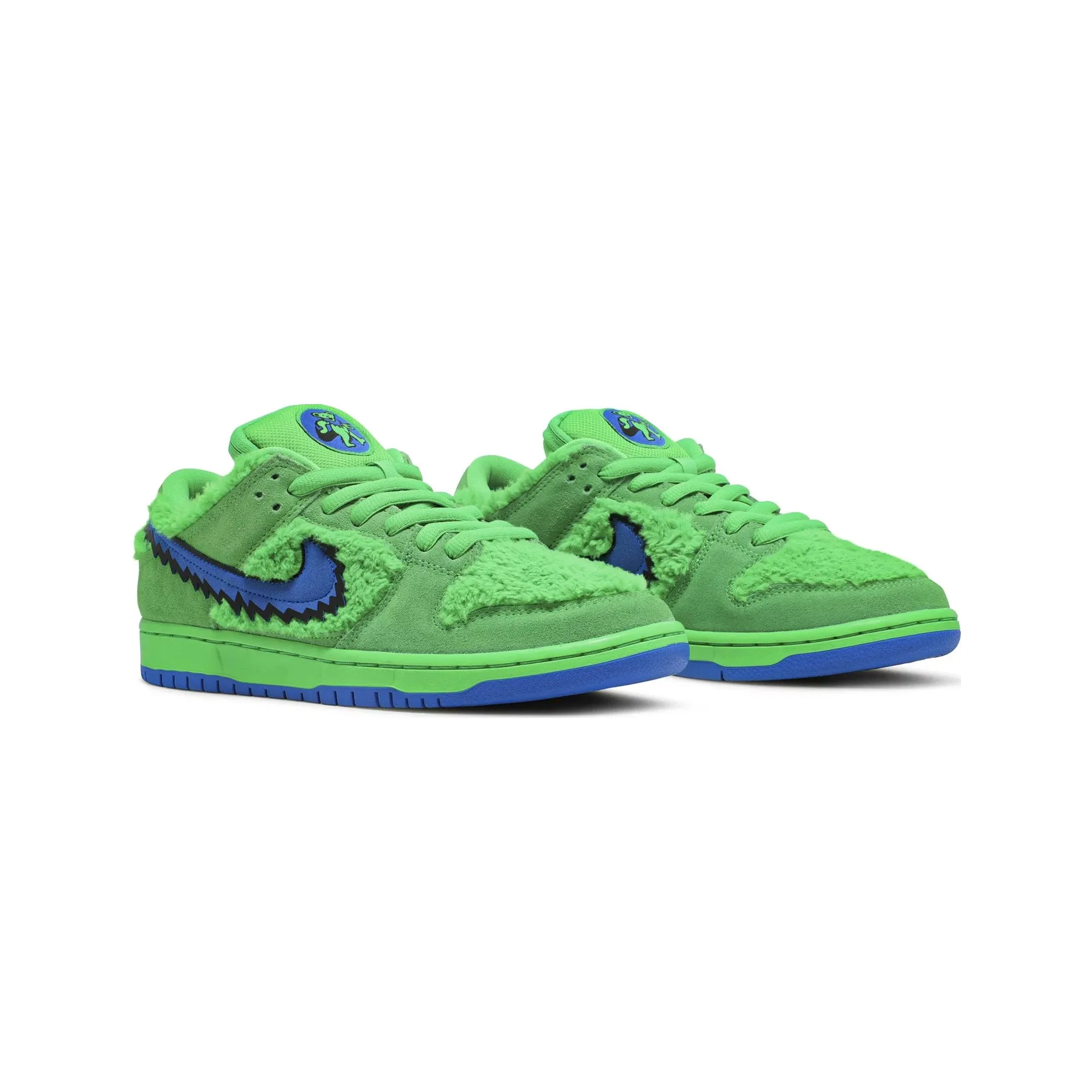 Step Precision SB Dunk Low x Grateful Dead 'Bears Green'