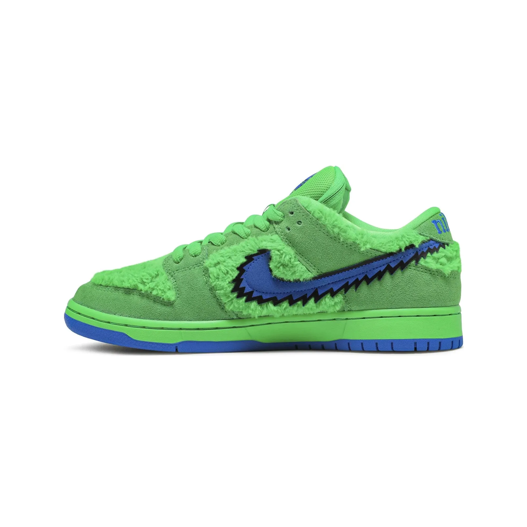 Running Ease All-day Grip SB Dunk Low x Grateful Dead 'Bears Green'