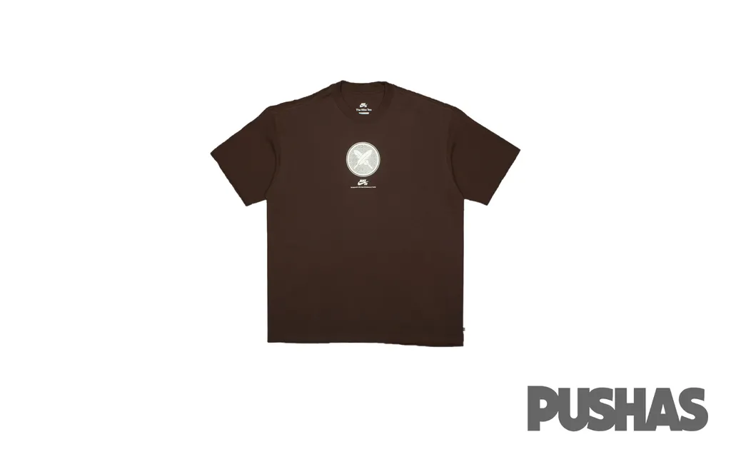 SB x Yuto Max90 Skate T-Shirt 'Brown' Chic Comfort Active Wearer