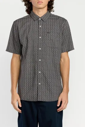 Scaler Stone Woven Short Sleeve Shirt Moonbeam AbrasionResistantEdging