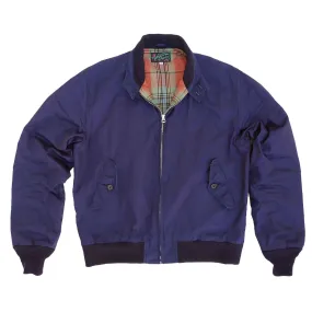 Sealed Seams Anti Pilling Surface Treatment Scrambler Jacket - Indigo Poplin - Warehouse