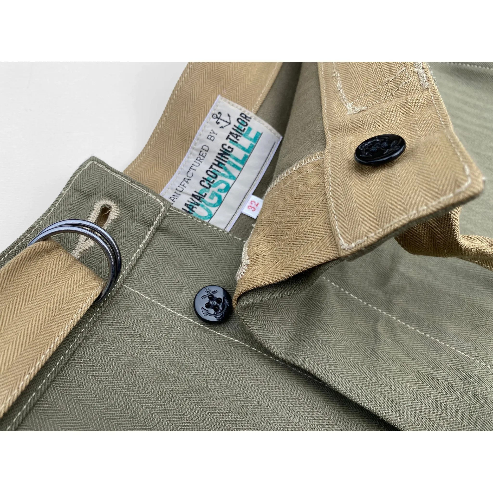 Flexible Fit Scuba Trunks - OD/Khaki HBT