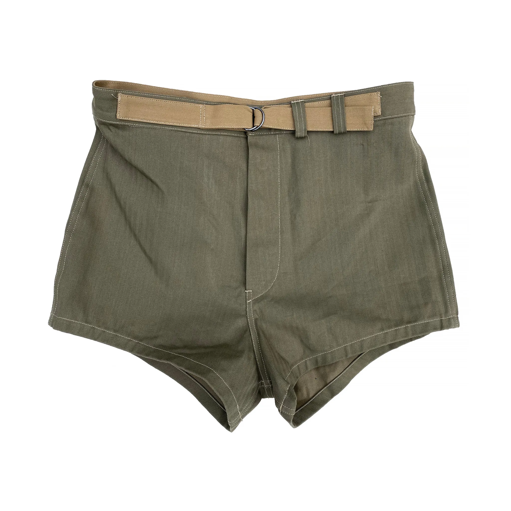 Relaxed Design Scuba Trunks - OD/Khaki HBT
