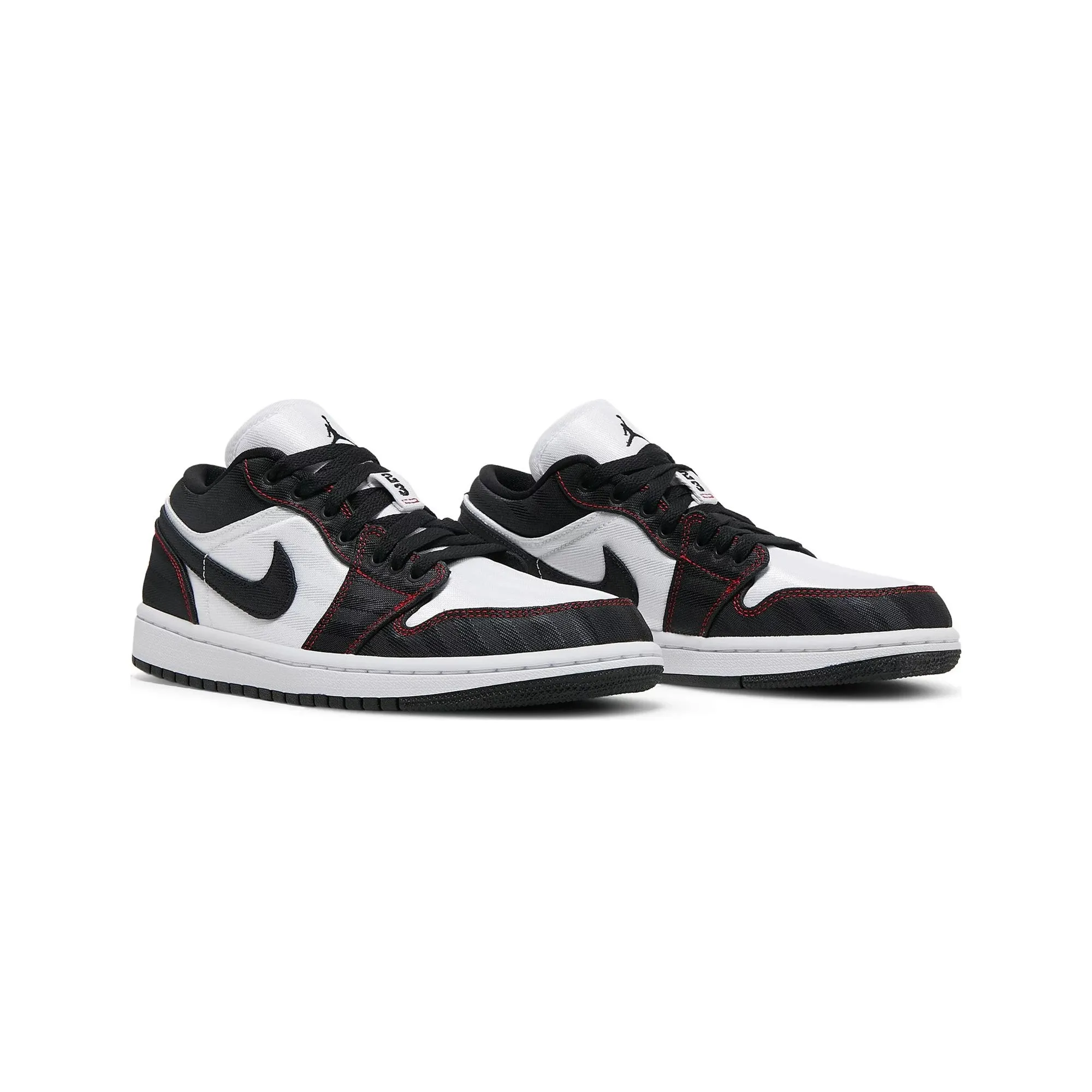 Air Jordan 1 Low SE Utility 'White Black Gym Red' W (2021) Eco friendly materials