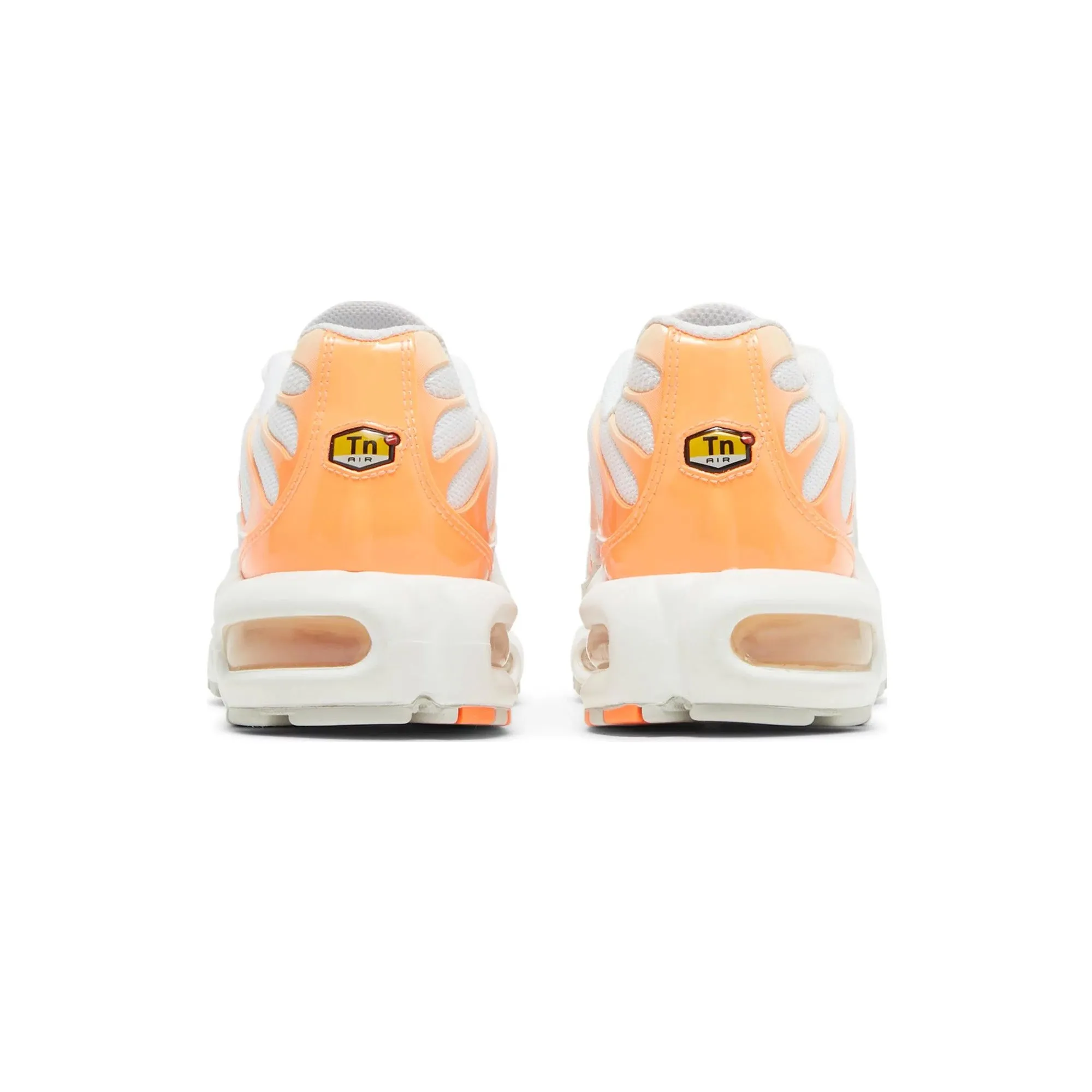 Air Max TN Plus 'White Orange' W Gel Infused Cushioning
