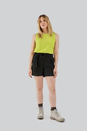 Balanced Design Short avec ceinture NAHONI