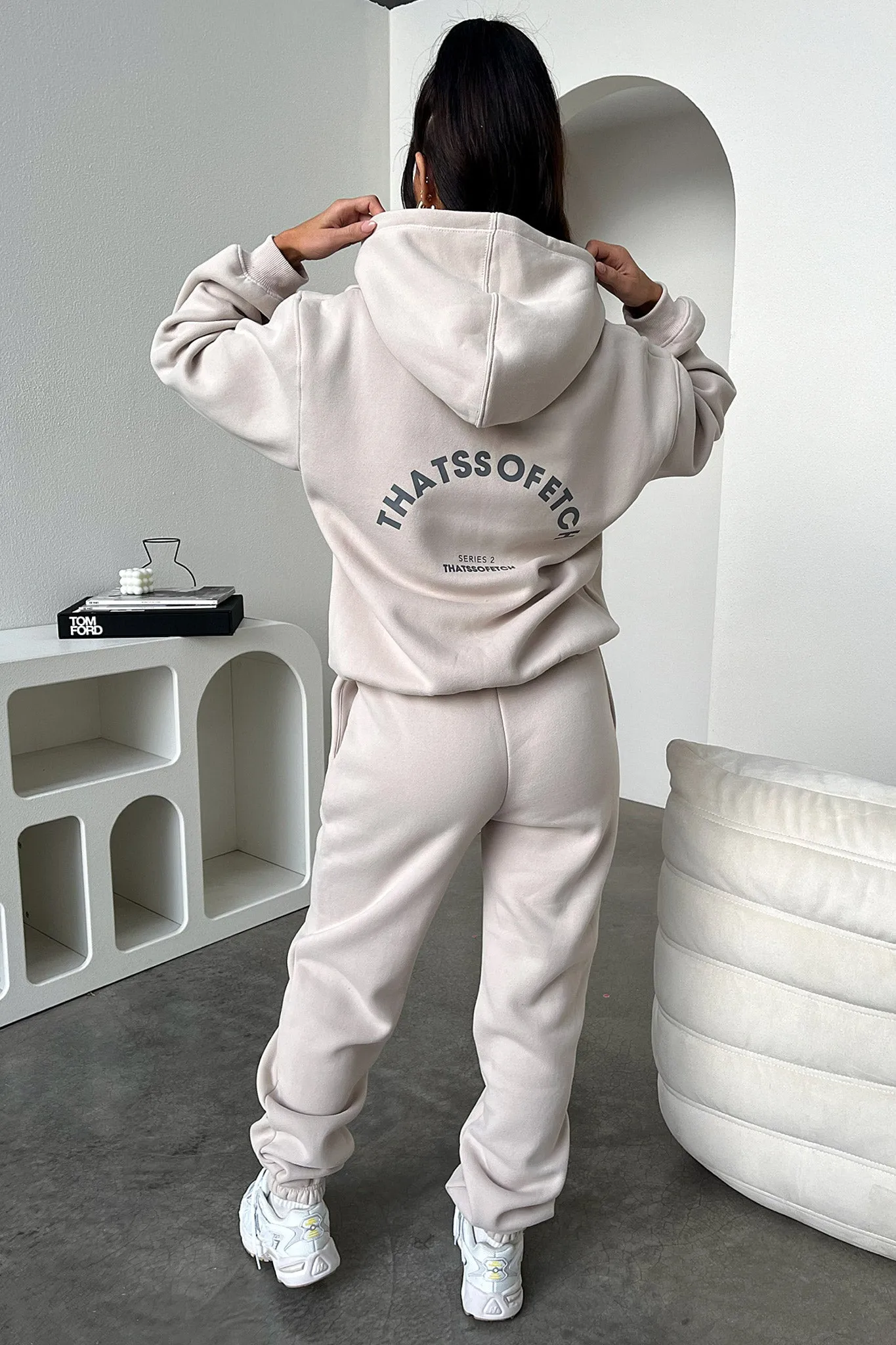 Windproof coating Series 2 Sweatpants - Beige