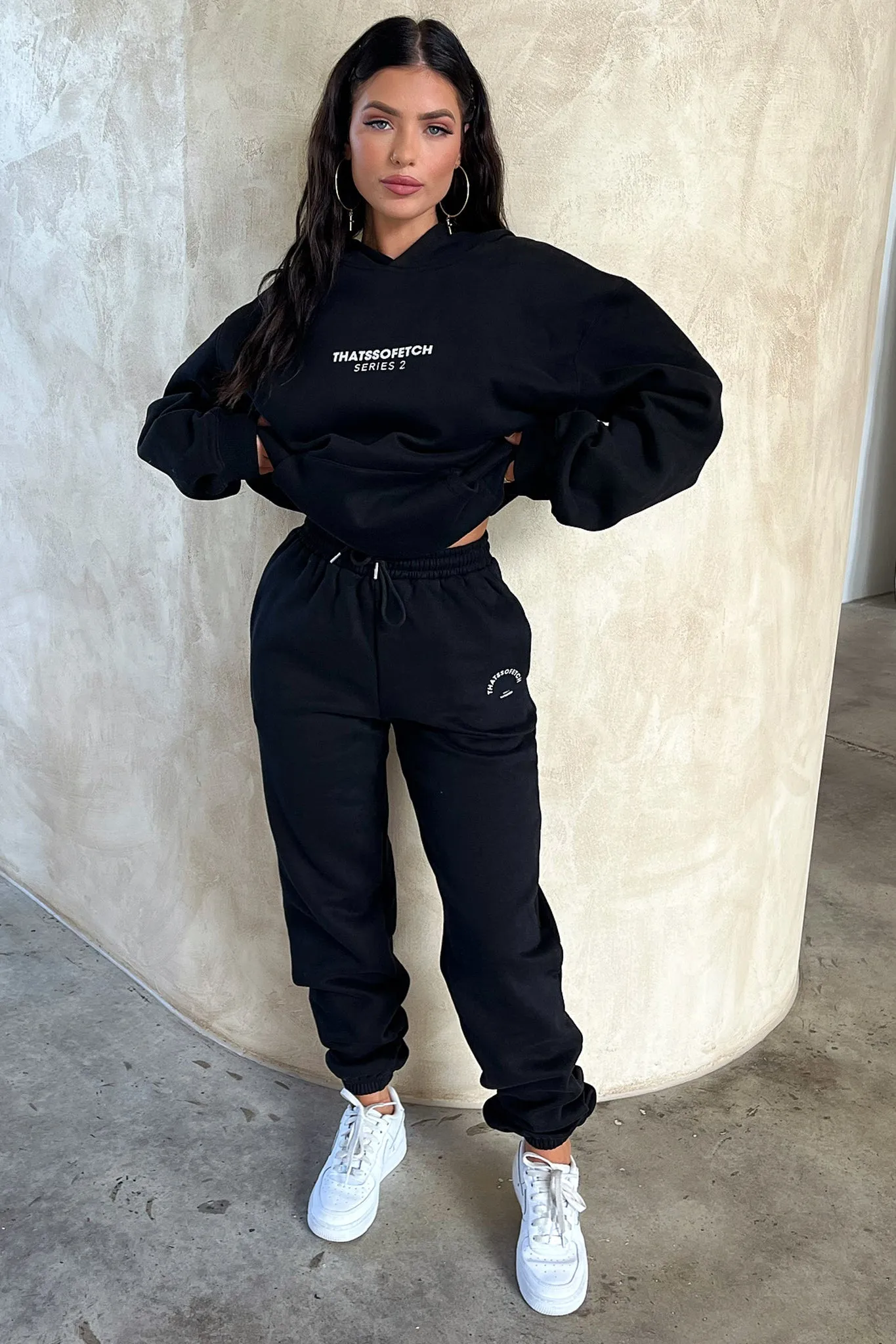 Series 2 Sweatpants - Black Water resistant coating