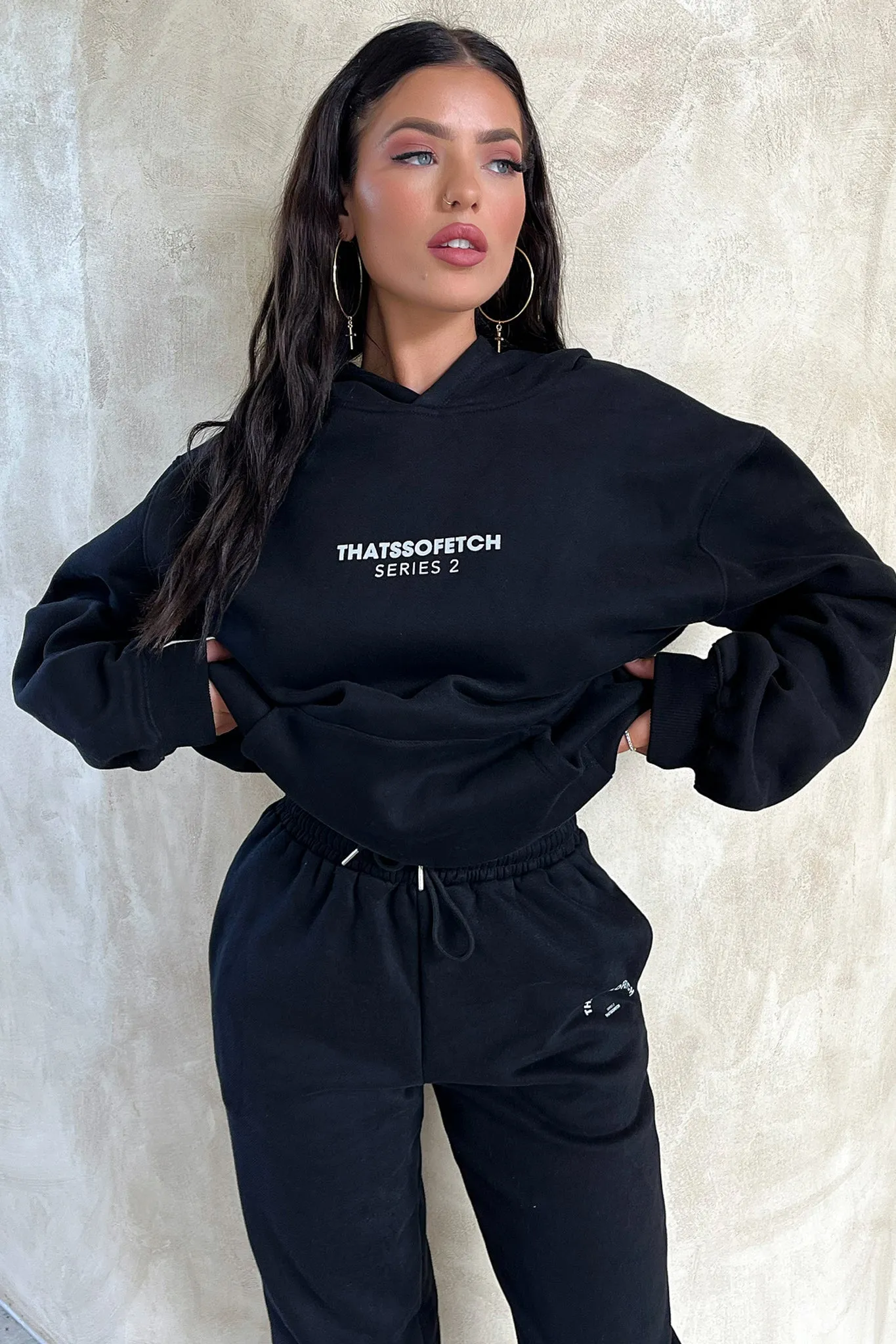Series 2 Sweatpants - Black Stretchable Stay Flexible