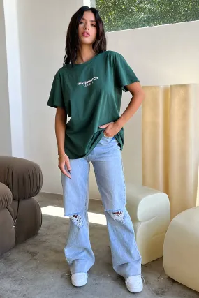 Series 2 Tee - Emerald Ribbed Collar Design Fresh and Cool