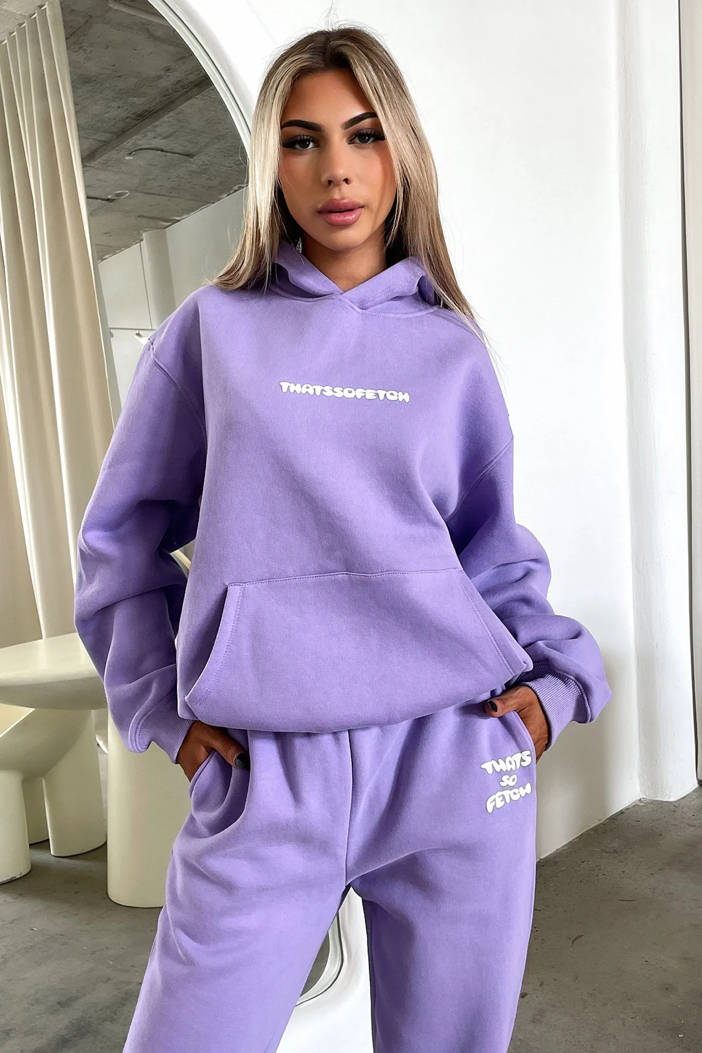 Sustainable Material Blend Series 3 Sweatpants - Purple