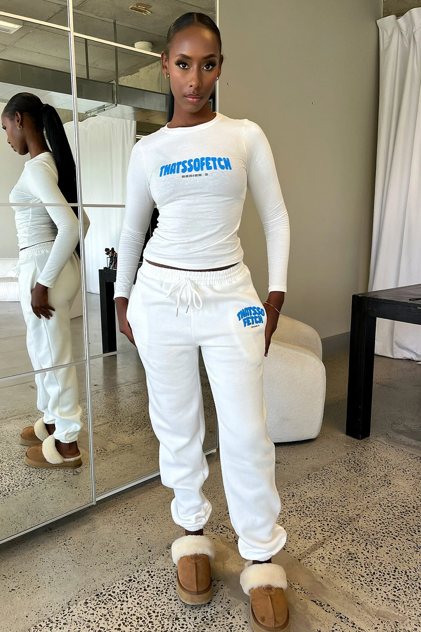 Series 5 Sweatpants - White Casual Movement