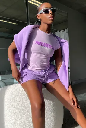 Comfortable All Day Wear Series 5 Tee - Lilac