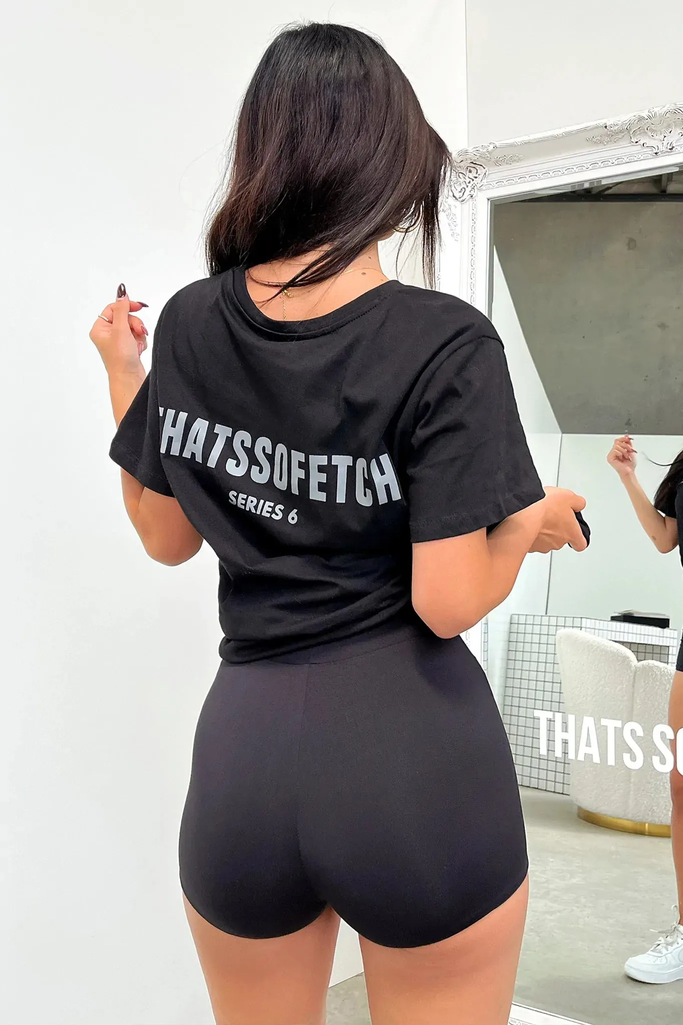 AntiStaticFinish Stylish Design Series 6 Tee - Black