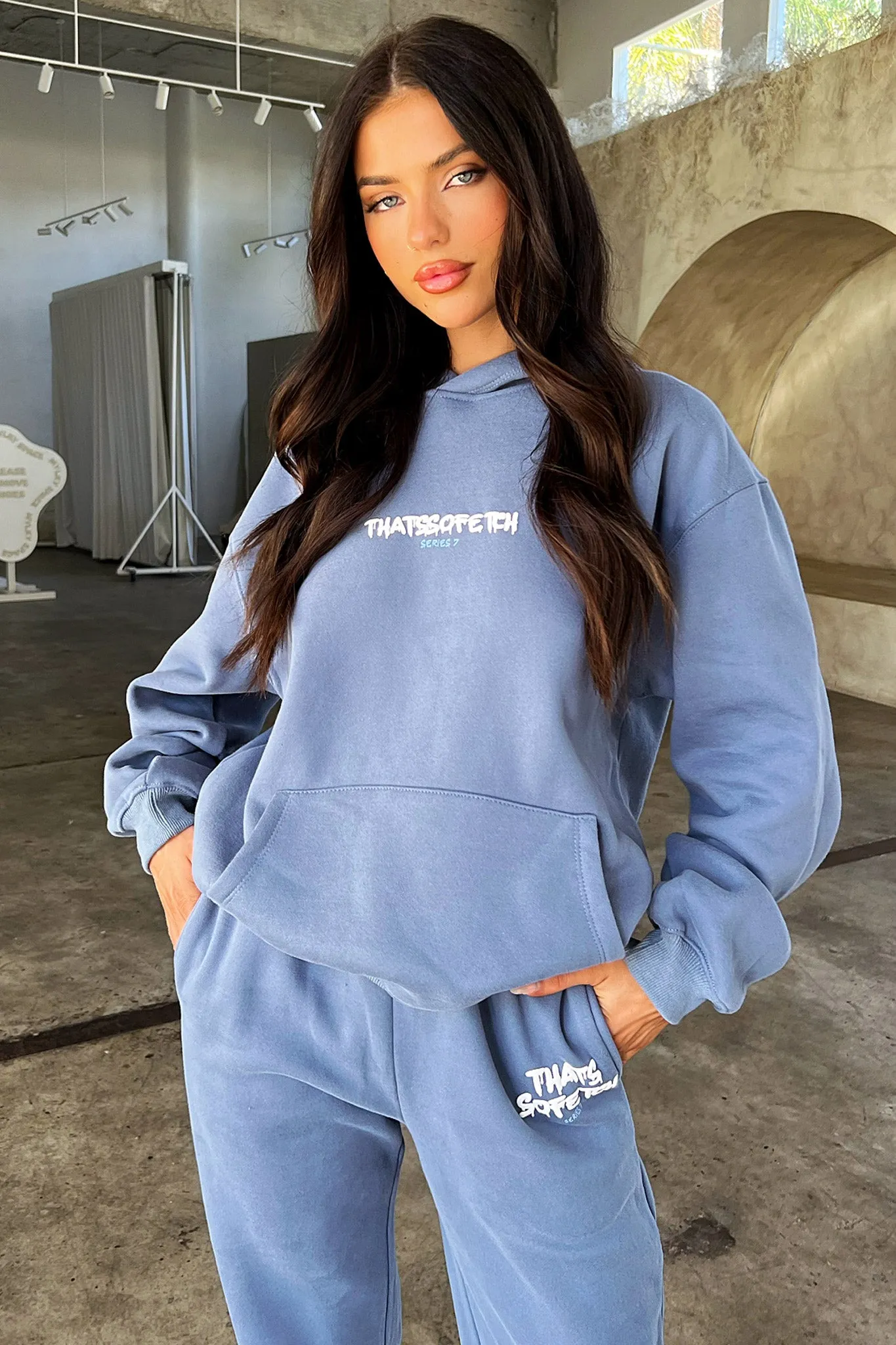 Quick Movement Wear Chilly Day Comfort Series 7 Sweatpants - Blue