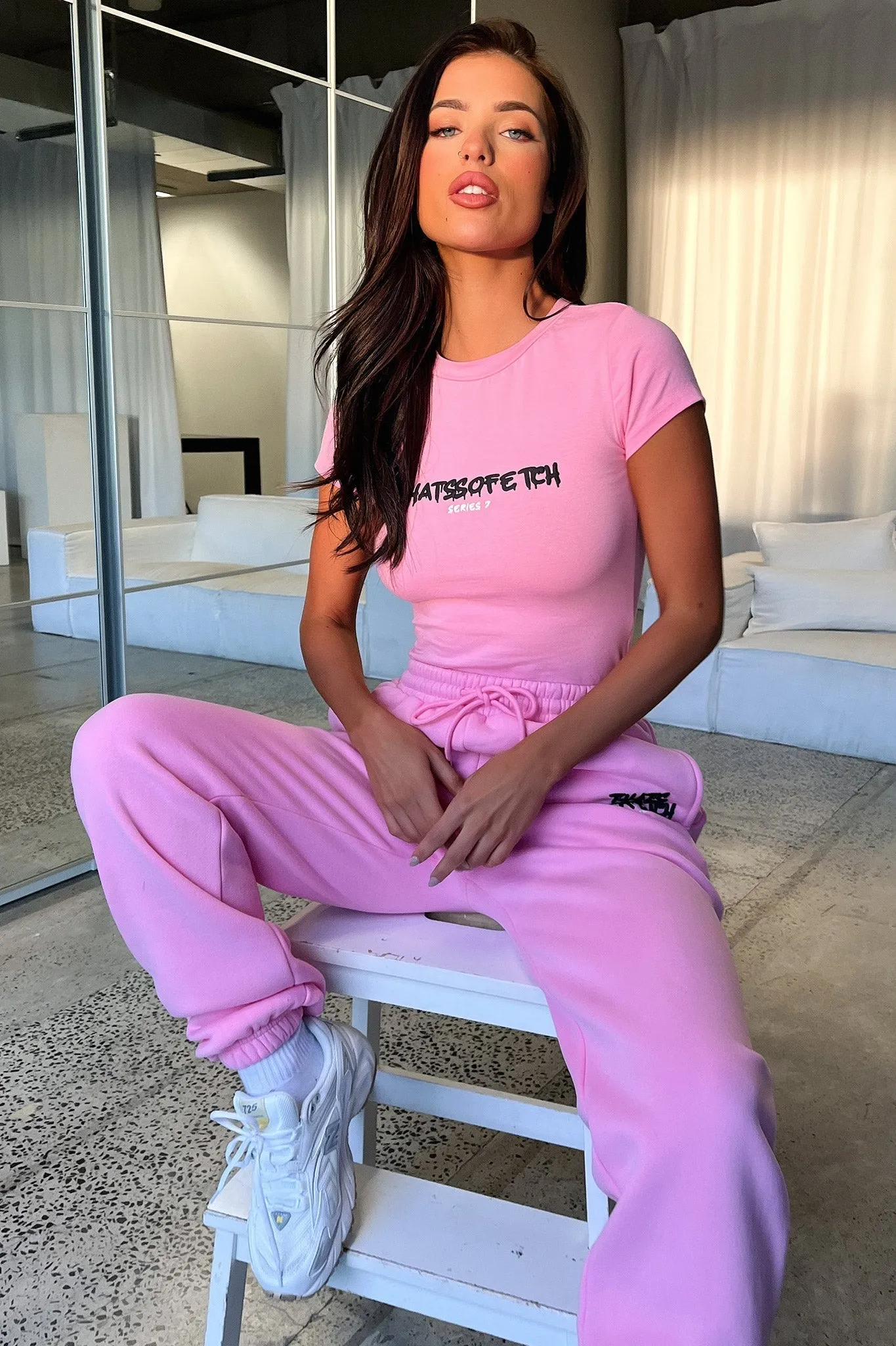Stay Cool Series 7 Sweatpants - Pink