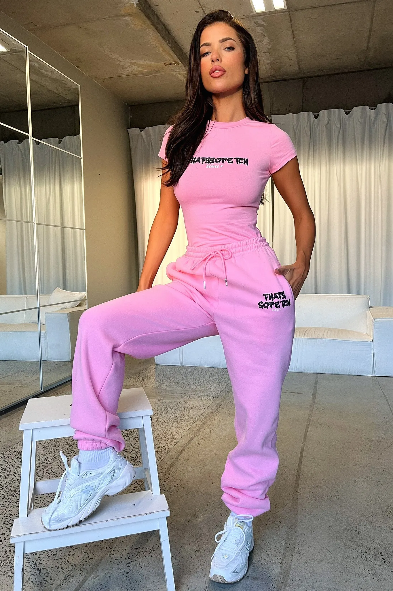 Series 7 Sweatpants - Pink Fit Freedom