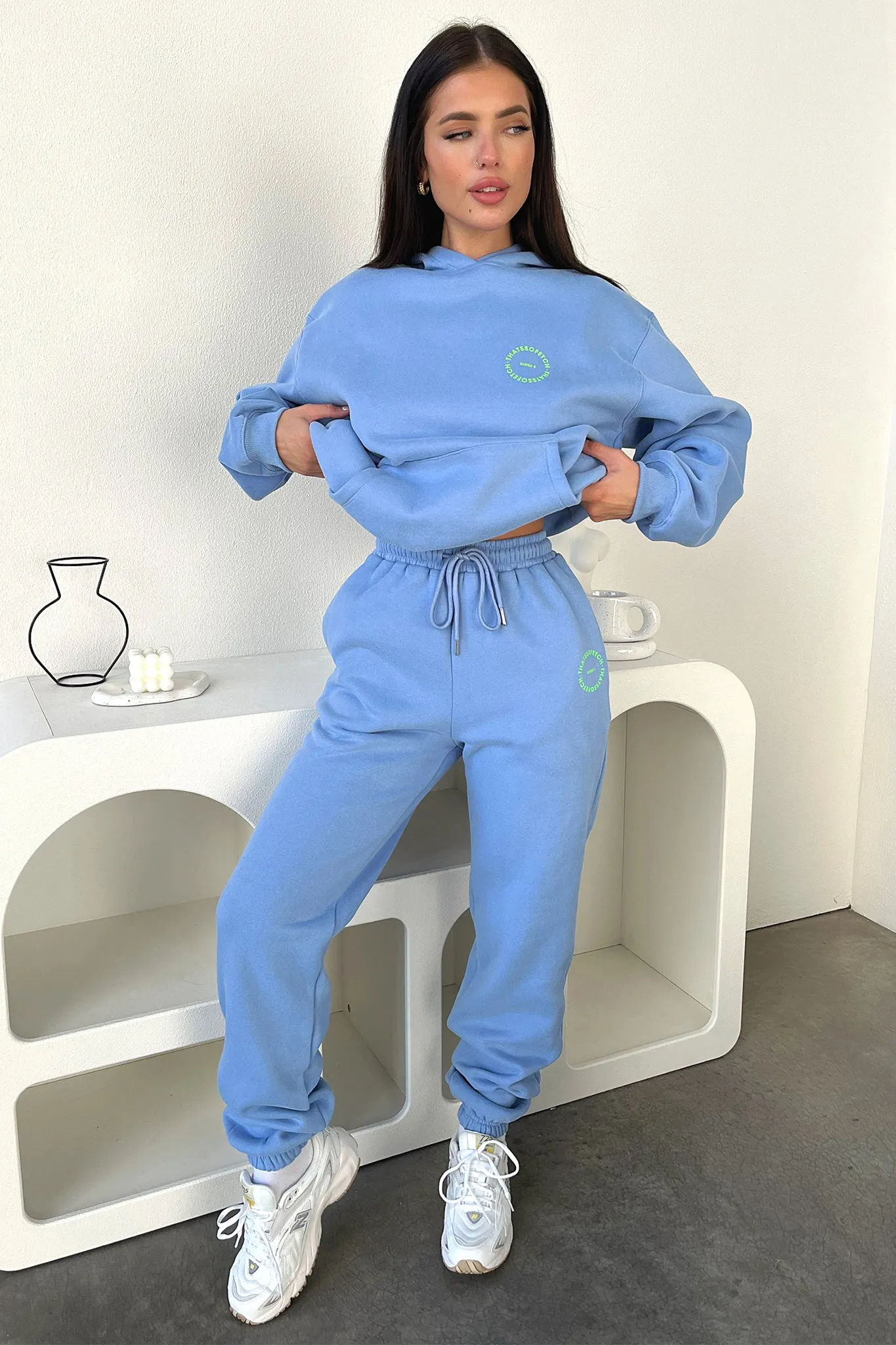 Odor control Soft and Cozy Series 8 Sweatpants - Blue
