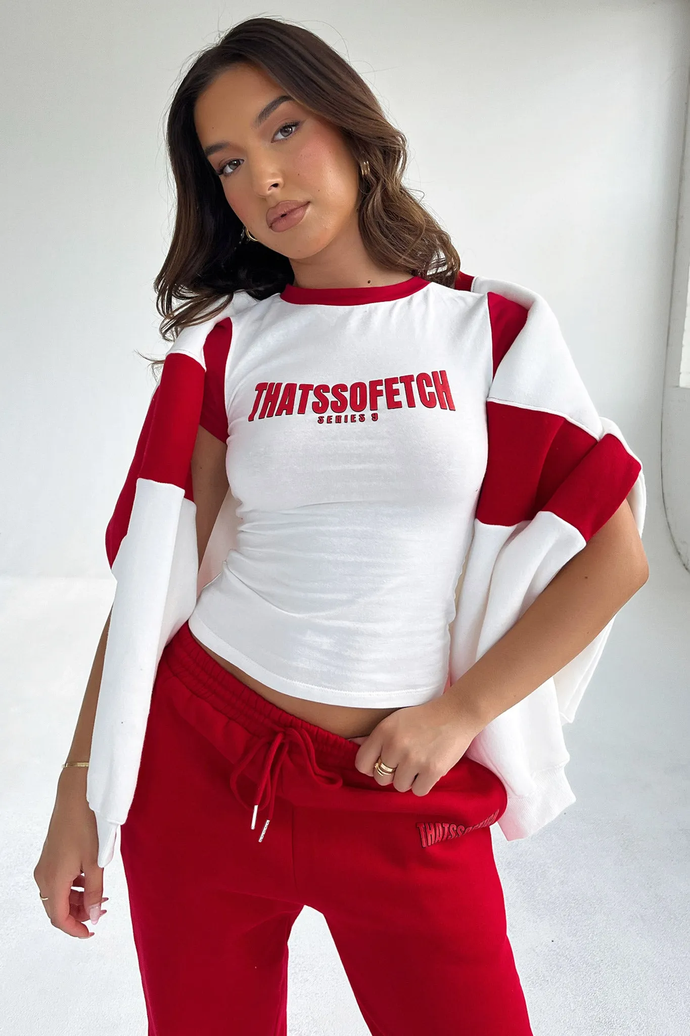 Comfy Stretch Series 9 Tee - Red