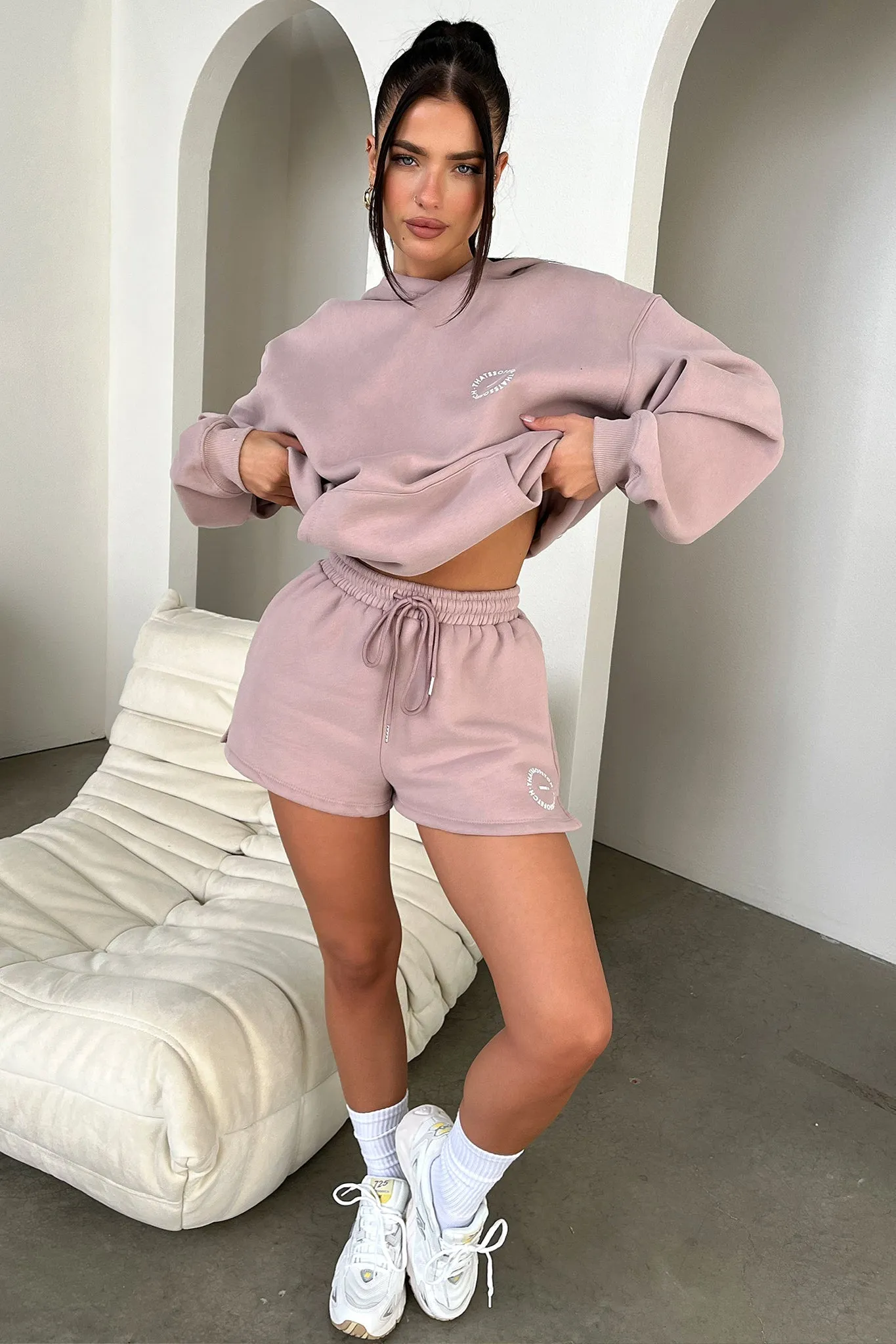 Series 8 Shorts - Mocha Breathable Side Vents Easy Days