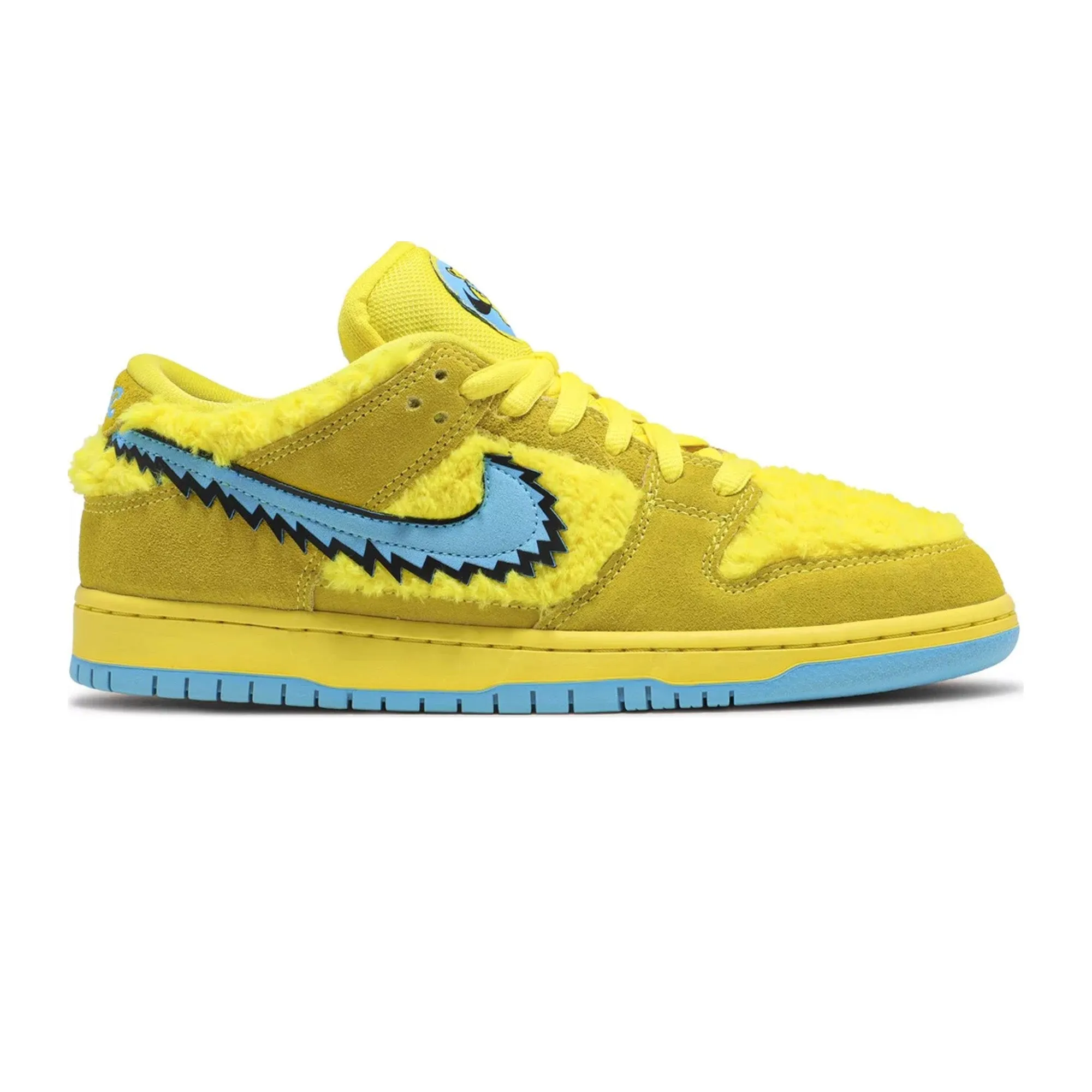Long Lasting Support SB Dunk Low 'Grateful Dead Bears Opti Yellow' (2020)