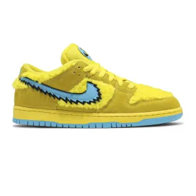 Long Lasting Support SB Dunk Low 'Grateful Dead Bears Opti Yellow' (2020)