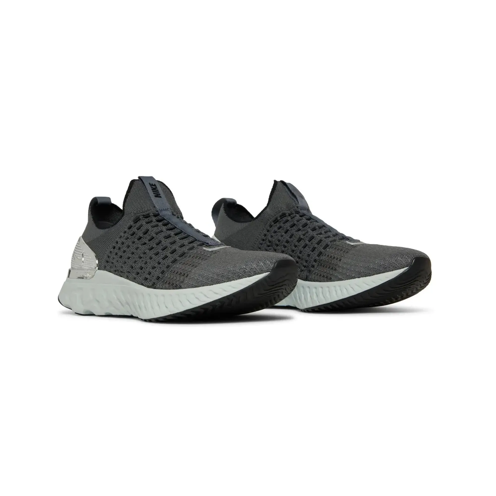 Tpu Stability Frame MemoryFoam Nike React Phantom Run Flyknit 2 'Iron Grey Silver' (2020)