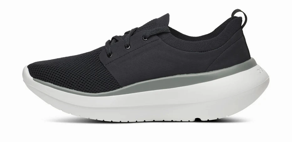 OOFOS OOMY STRIDE MEN'S BLACK/WHITE dry - weather