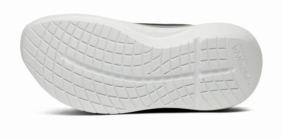 Performance-driven OOFOS OOMY STRIDE MEN'S BLACK/WHITE