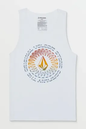 Sol'd Out Tank White Resilient Fabric Blend