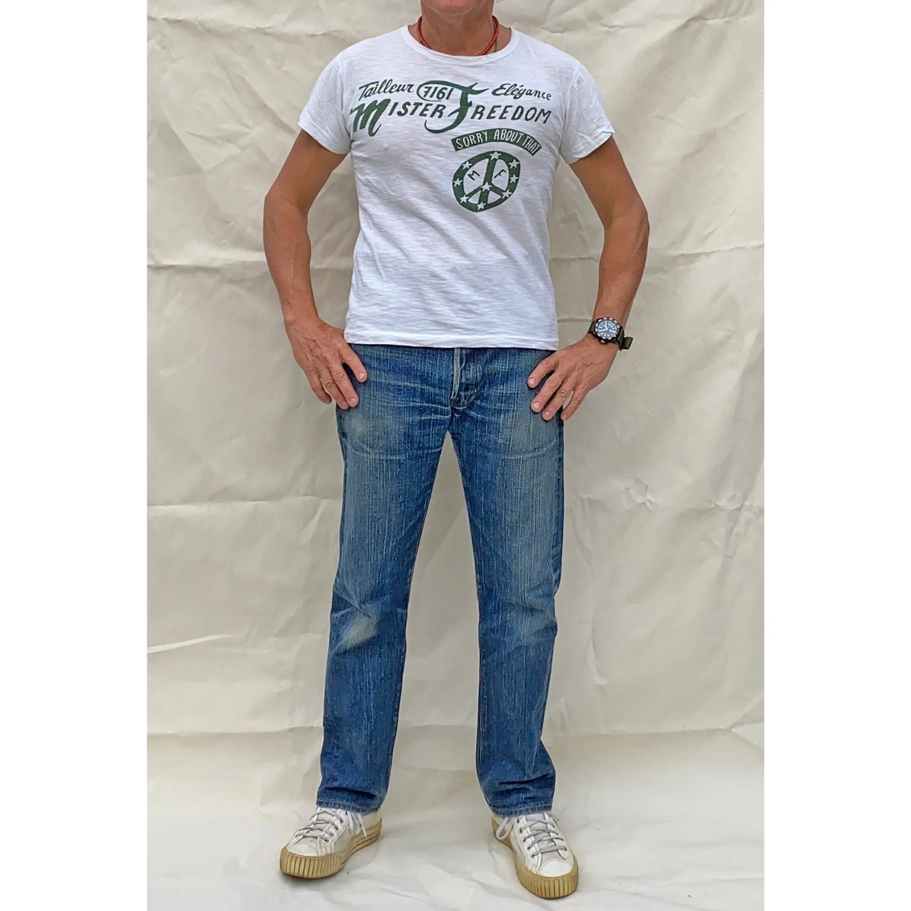 BreathableMesh Shop Tee "Saigon" White