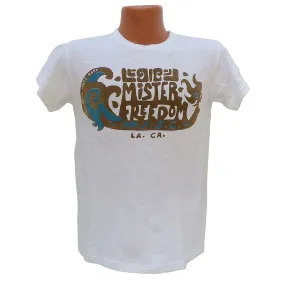 Stain Repellent Coating Shop Tee "Skipper" White
