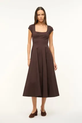 SHORT SLEEVE WELLS DRESS | EARTH Polished and Elegant
