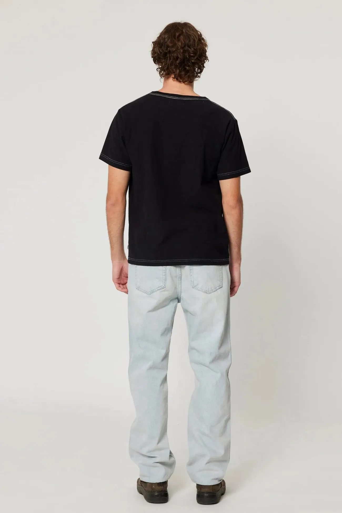 Shredder Classic Tee Vintage Black NonFade Dye DoubleStitching