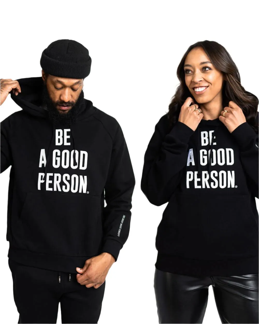 Signature Embroidered Hoodie - Black Ladybug like